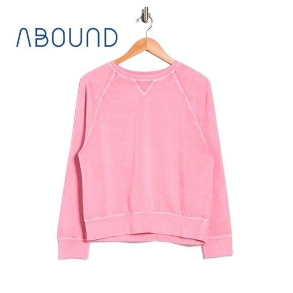 ABOUND Women's Crewneck Raglan Sleeve Pullover Sweater NWT - Picture 2 of 5